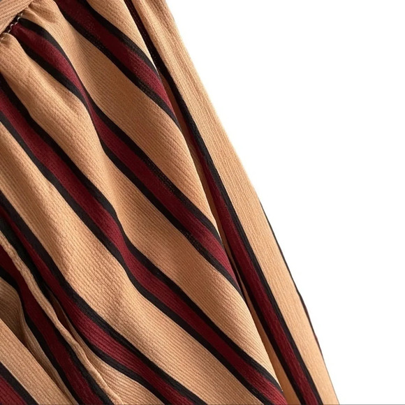 MAVERICK Stripes Wide Leg summer Pants Size Small - Picture 10 of 10